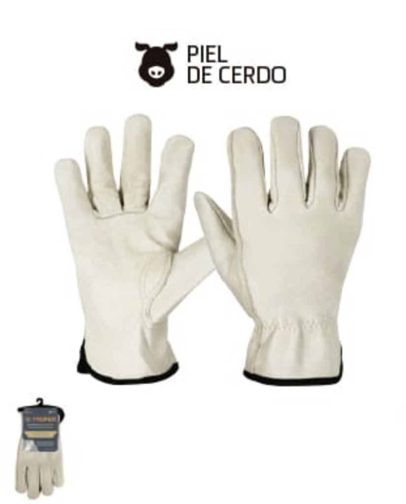 Guantes de Piel de Cerdo Truper 14999