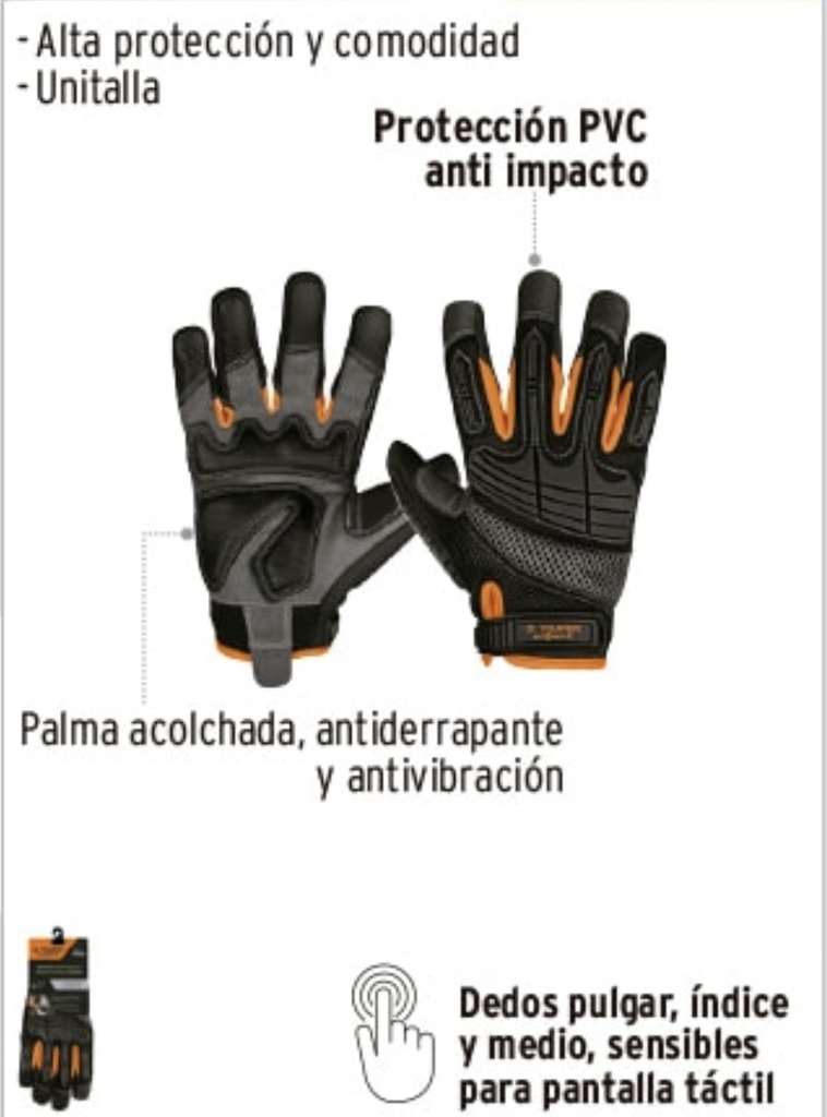 Guantes uso automotriz Truper 15158